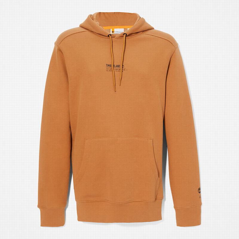 Timberland All Gender Luxe Comfort Essentials Refibra Majica S Kapuljačom Smeđe | 19036947