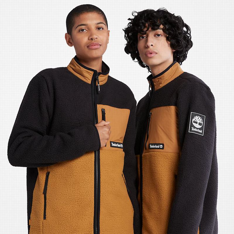 Timberland All Gender Outdoor Archive Flis Jakne Crne | 17575225