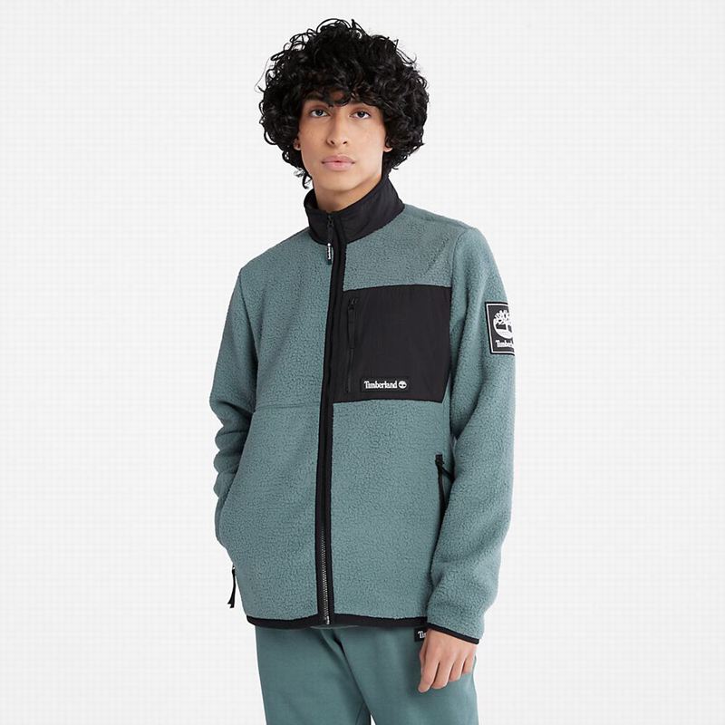 Timberland All Gender Outdoor Archive Flis Jakne Maslinasto Zelene | 53634531