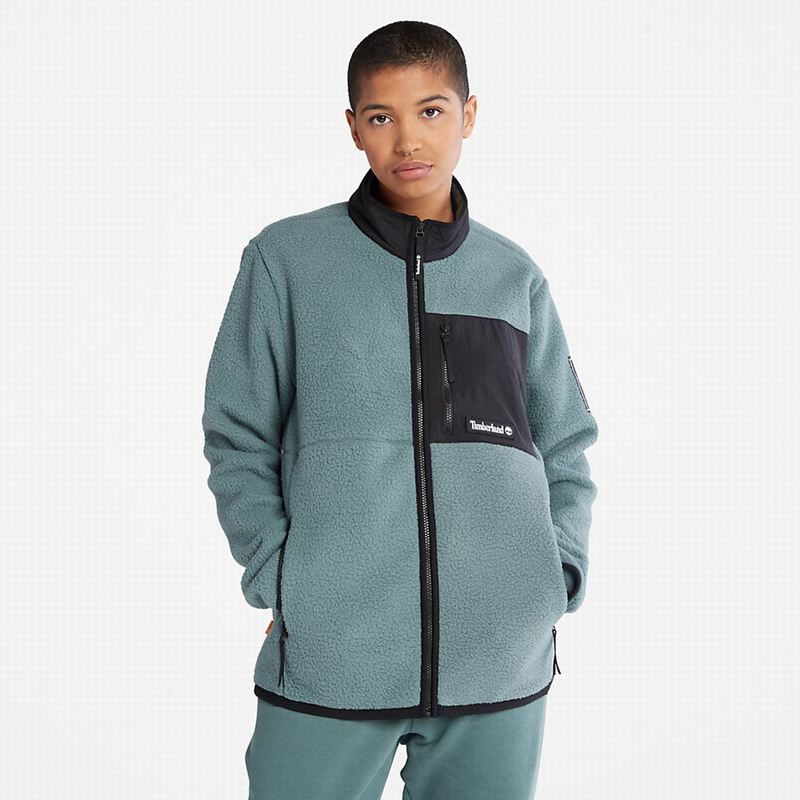 Timberland All Gender Outdoor Archive Flis Jakne Maslinasto Zelene | 53634531