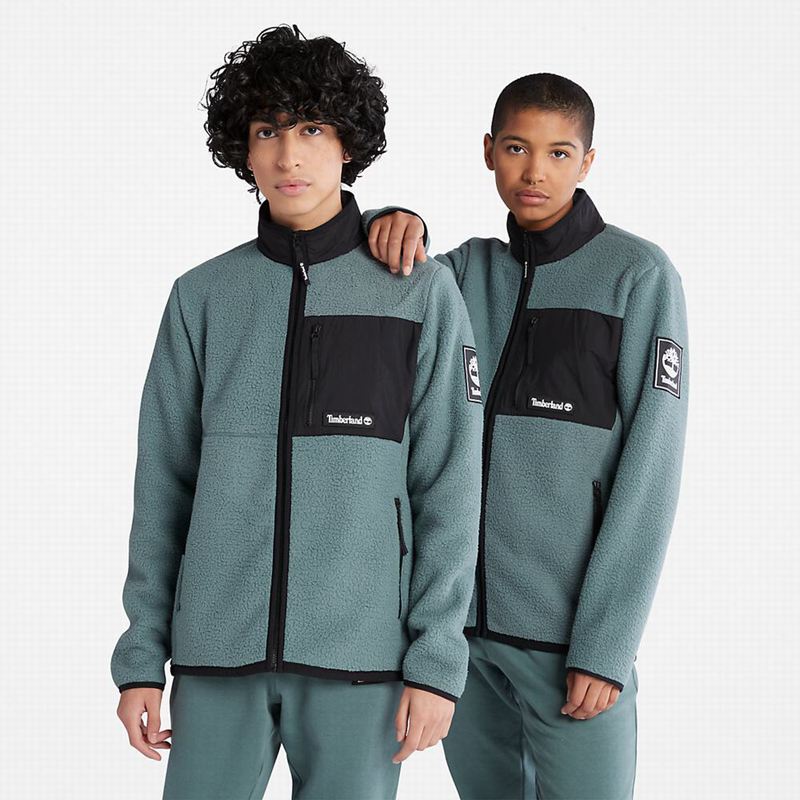 Timberland All Gender Outdoor Archive Flis Jakne Maslinasto Zelene | 53634531