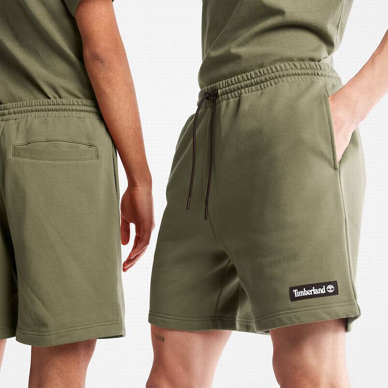 Timberland All Gender Swea Kratke Hlače Maslinasto Zelene | 21961569