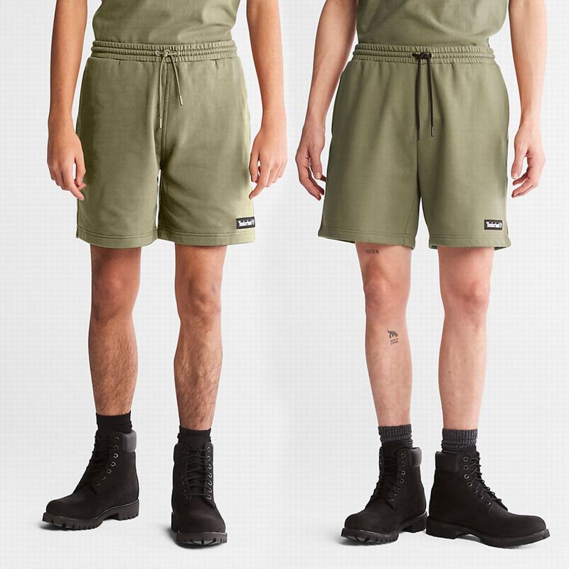 Timberland All Gender Swea Kratke Hlače Maslinasto Zelene | 21961569