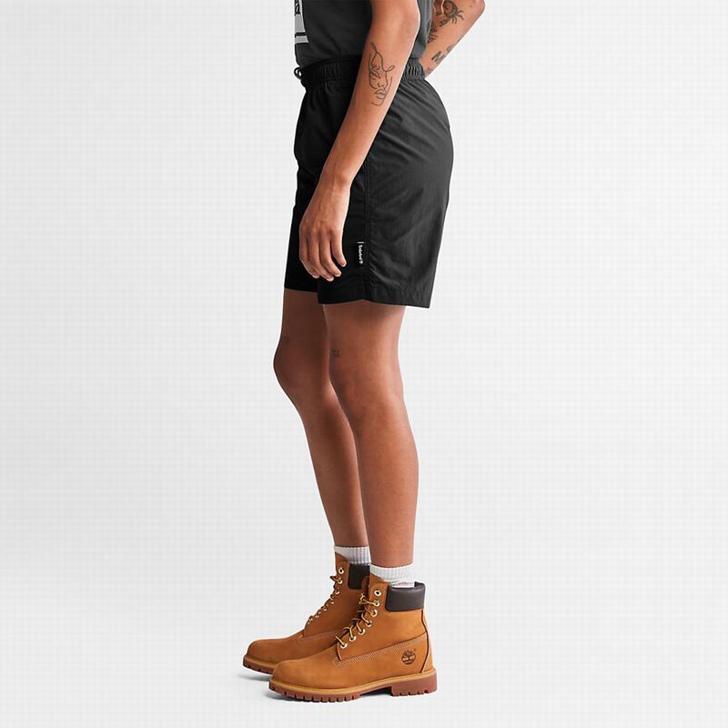 Timberland All Gender Windbreaker Kratke Hlače Crne | 5754259