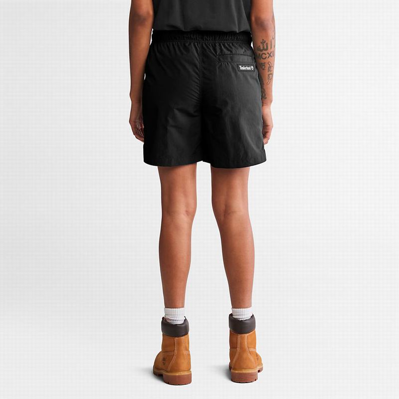 Timberland All Gender Windbreaker Kratke Hlače Crne | 5754259
