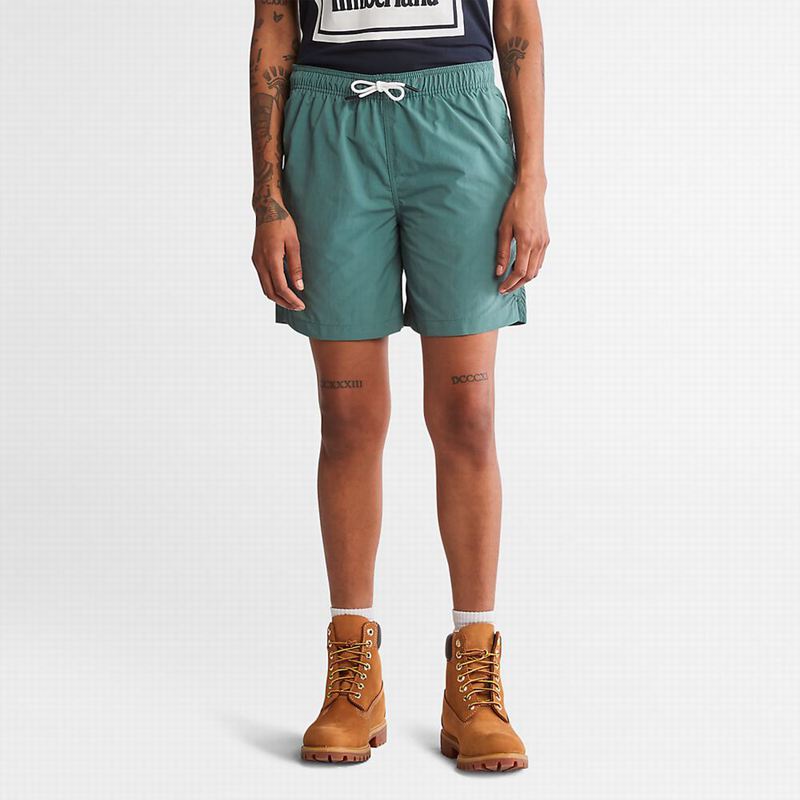 Timberland All Gender Windbreaker Kratke Hlače Maslinasto Zelene | 7802207