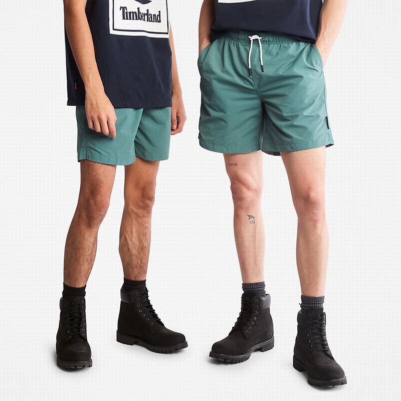 Timberland All Gender Windbreaker Kratke Hlače Maslinasto Zelene | 7802207