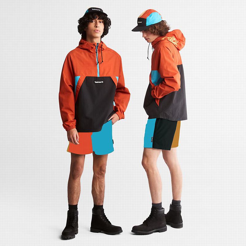 Timberland All Gender Windbreaker Kratke Hlače Narančaste | 83171693