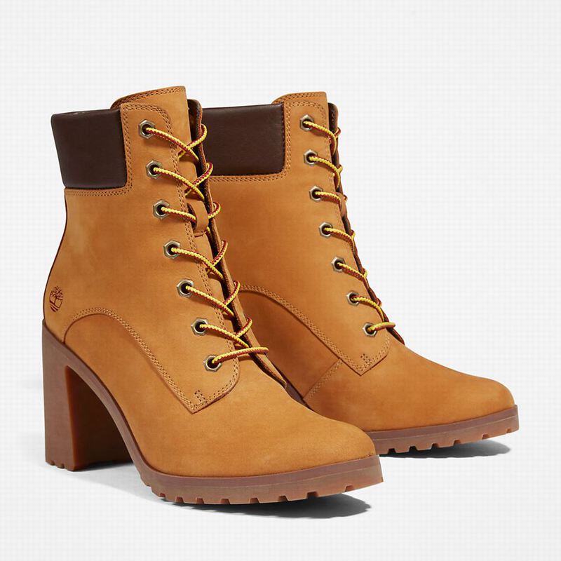 Timberland Allington 6 Inch Lace-Up Čizme Žute | 70984509