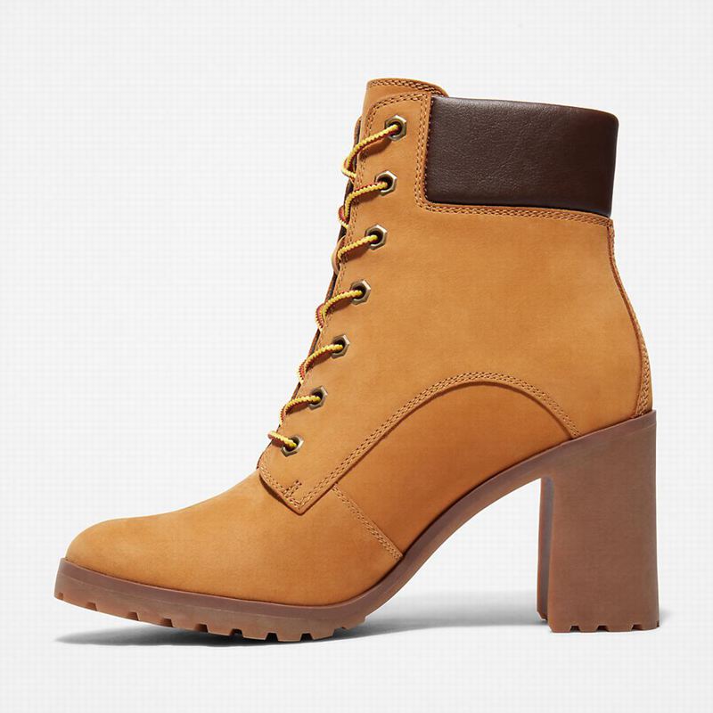 Timberland Allington 6 Inch Lace-Up Čizme Žute | 70984509