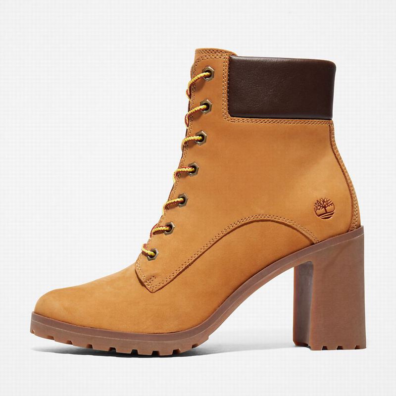 Timberland Allington 6 Inch Lace-Up Čizme Žute | 70984509