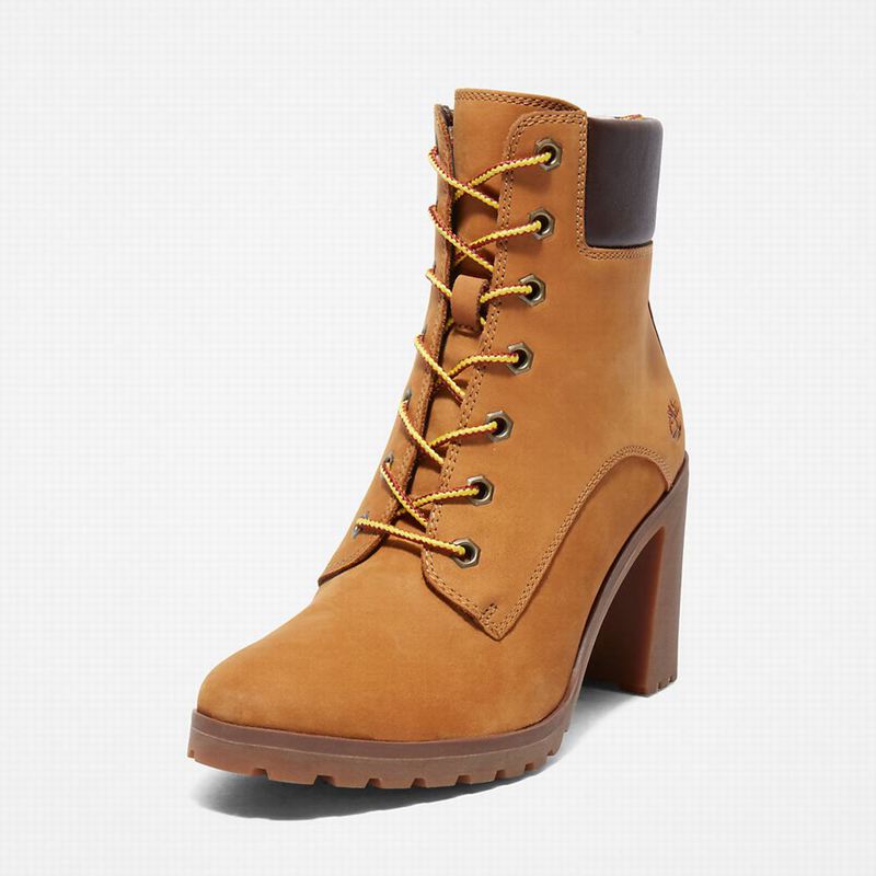 Timberland Allington 6 Inch Lace-Up Čizme Žute | 70984509