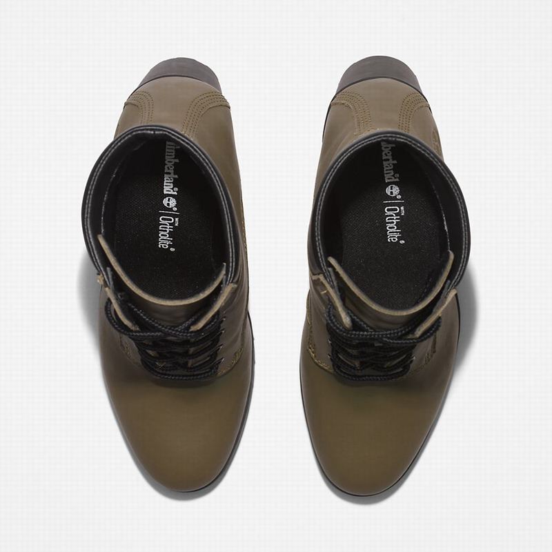 Timberland Allington Heeled 6 Inch Čizme Maslinasto Zelene | 57537979