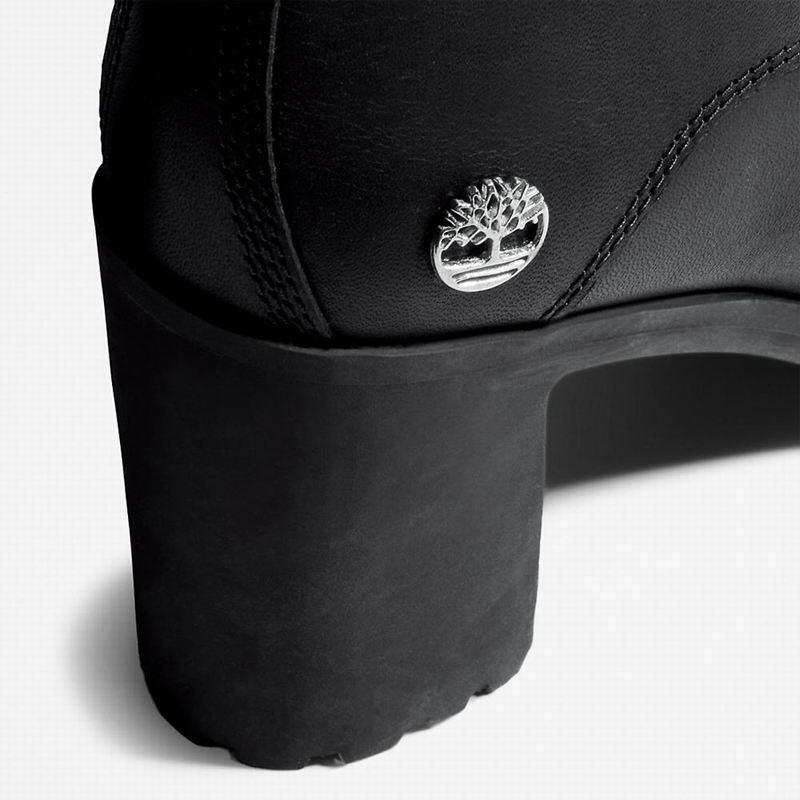 Timberland Allington Heeled 6 Inch Čizme Crne | 63693034