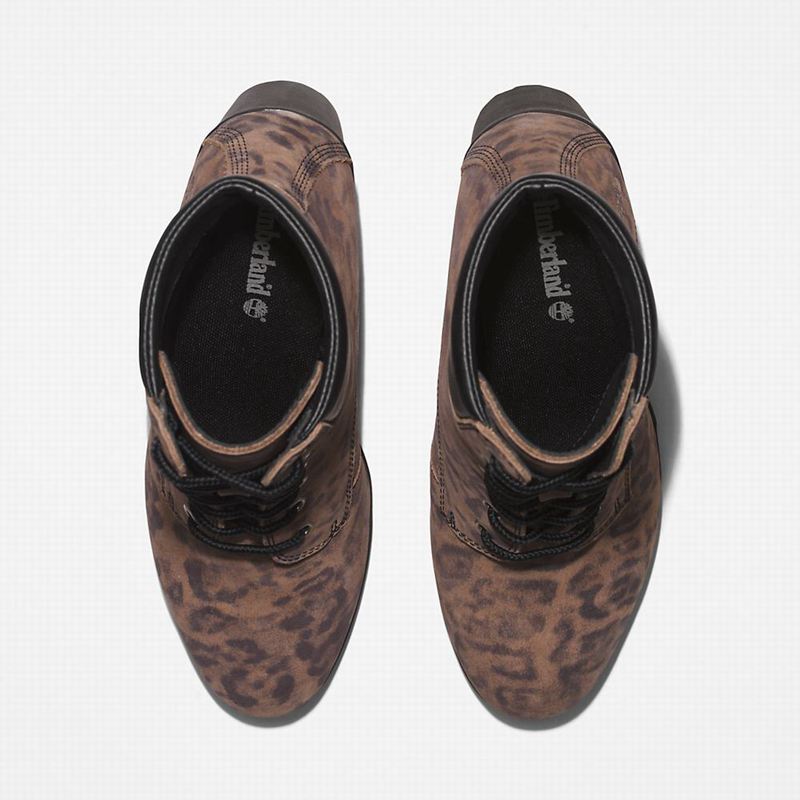 Timberland Allington Heeled 6 Inch Čizme Smeđe | 67127085