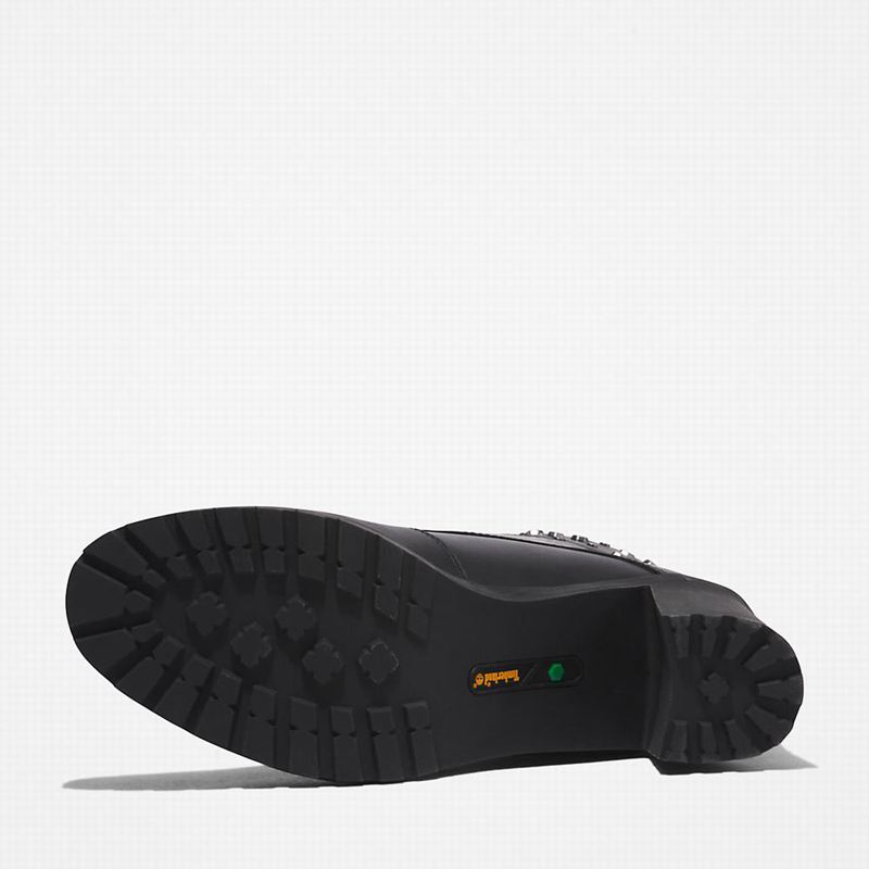 Timberland Allington Heeled 6 Inch Čizme Crne | 73424098