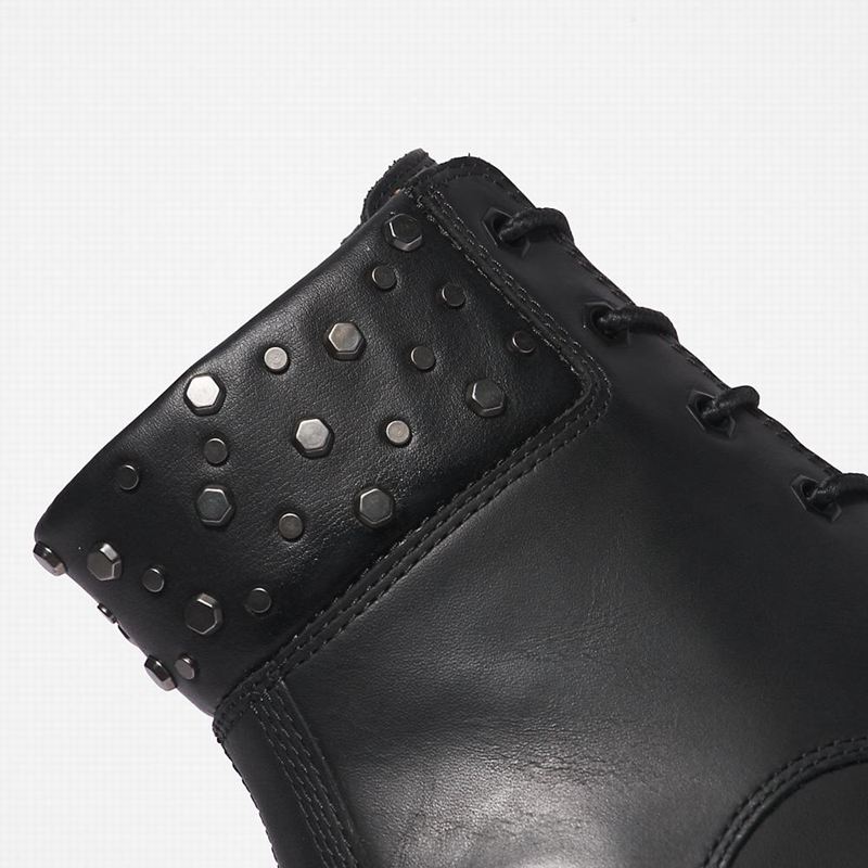 Timberland Allington Heeled 6 Inch Čizme Crne | 73424098