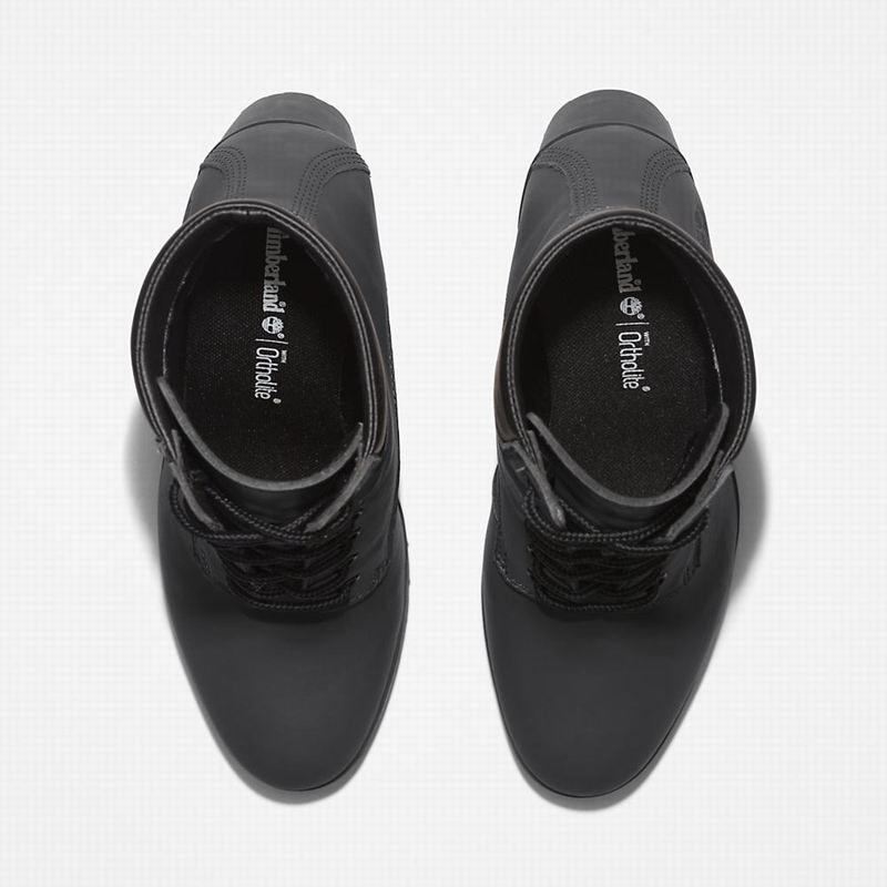 Timberland Allington Heeled 6 Inch Čizme Crne | 91151495
