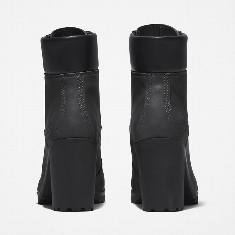 Timberland Allington Heeled 6 Inch Čizme Crne | 91151495