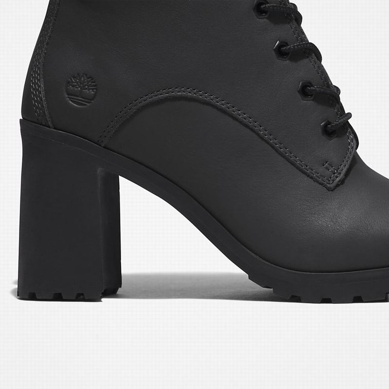 Timberland Allington Heeled 6 Inch Čizme Crne | 91151495