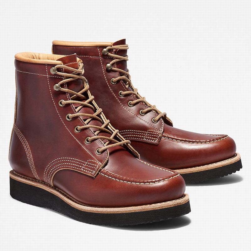 Timberland American Craft Moc-toe Čizme Smeđe | 31506319