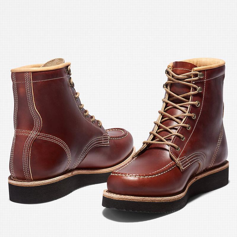 Timberland American Craft Moc-toe Čizme Smeđe | 31506319