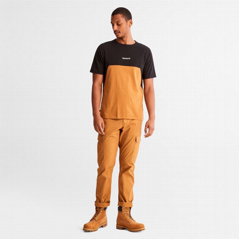 Timberland Anti-Odour Supima Cotton Majice Smeđe | 12093536