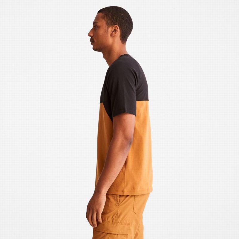 Timberland Anti-Odour Supima Cotton Majice Smeđe | 12093536