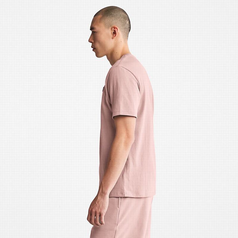 Timberland Anti-Odour Supima Cottond Majice Roze | 23384658