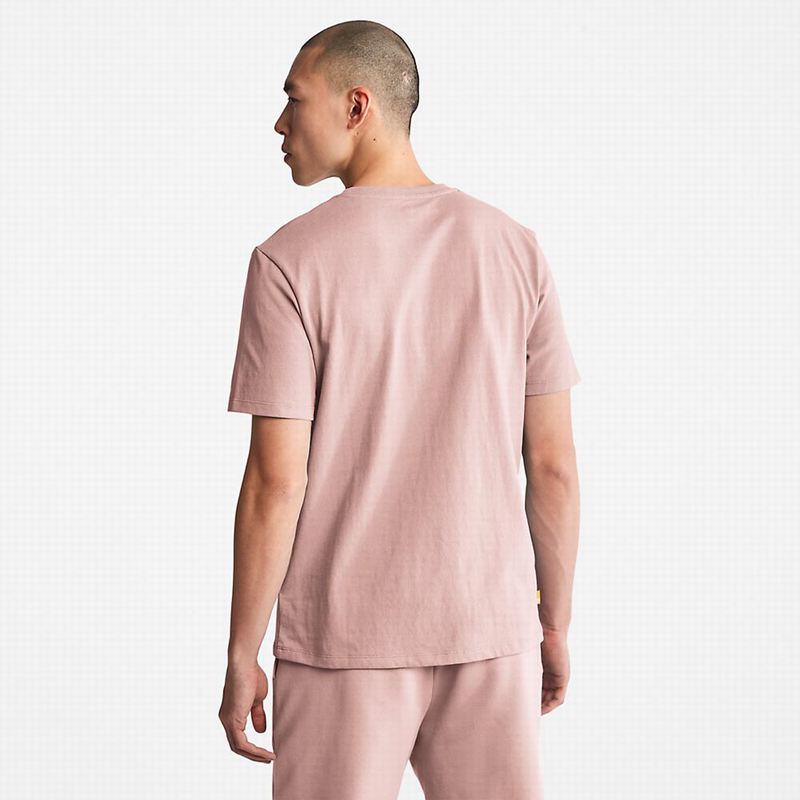 Timberland Anti-Odour Supima Cottond Majice Roze | 23384658