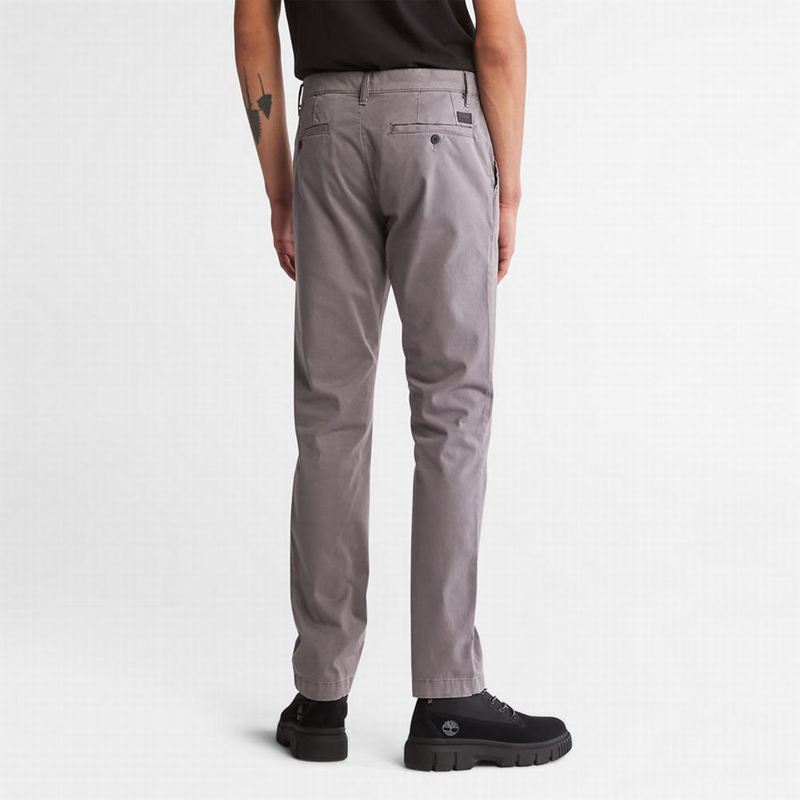 Timberland Anti-odour Ultra-stretch Chino Hlače Sive | 18532064