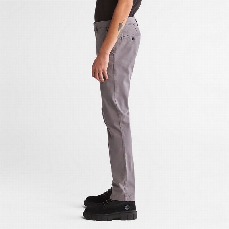 Timberland Anti-odour Ultra-stretch Chino Hlače Sive | 18532064