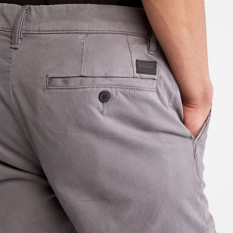Timberland Anti-odour Ultra-stretch Chino Hlače Sive | 18532064