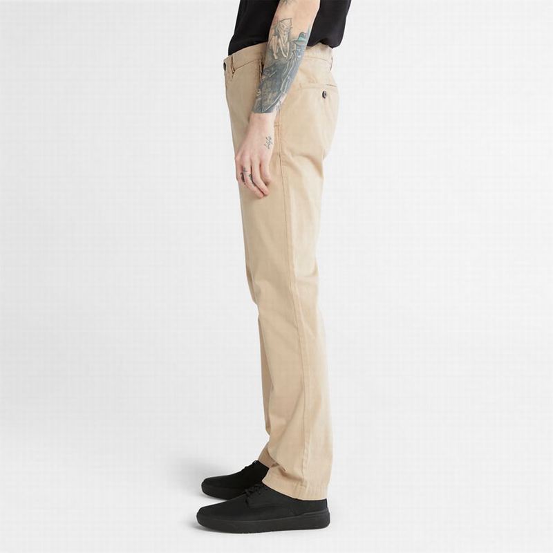 Timberland Anti-odour Ultra-stretch Chino Hlače Bež | 19632422