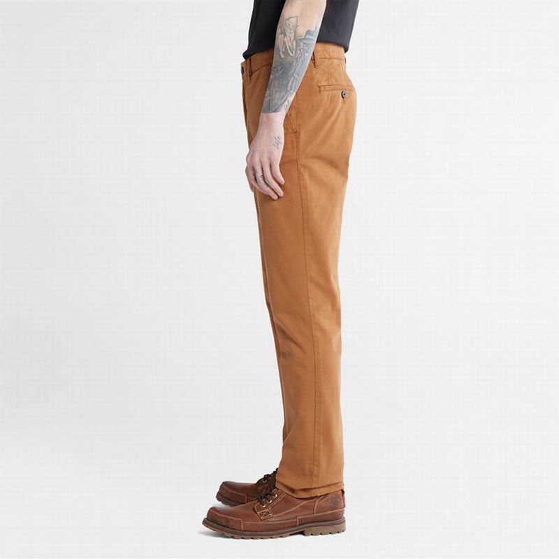 Timberland Anti-odour Ultra-stretch Chino Hlače Smeđe | 61216607