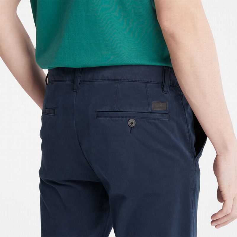 Timberland Anti-odour Ultra-stretch Chino Hlače Tamnoplave | 66009836