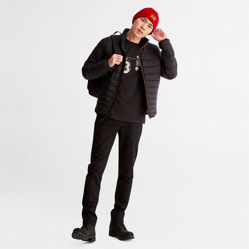 Timberland Anti-odour Ultra-stretch Chino Hlače Crne | 82935139