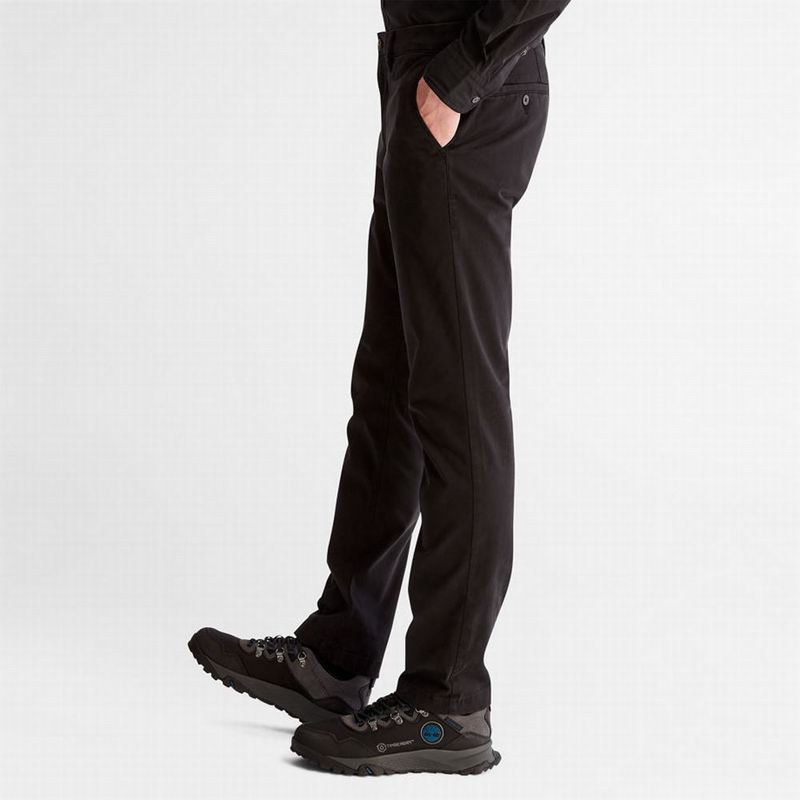 Timberland Anti-odour Ultra-stretch Chino Hlače Crne | 82935139