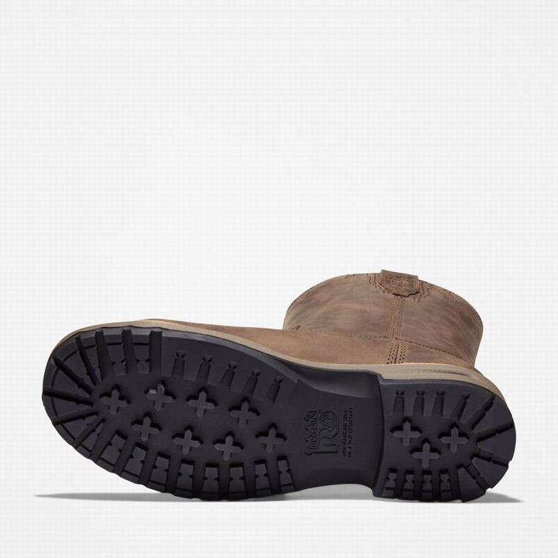 Timberland Ashlar Pull On Alloy Toe Waterproof Radne Čizme Smeđe | 85997932