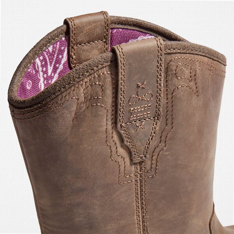Timberland Ashlar Pull On Alloy Toe Waterproof Radne Čizme Smeđe | 85997932
