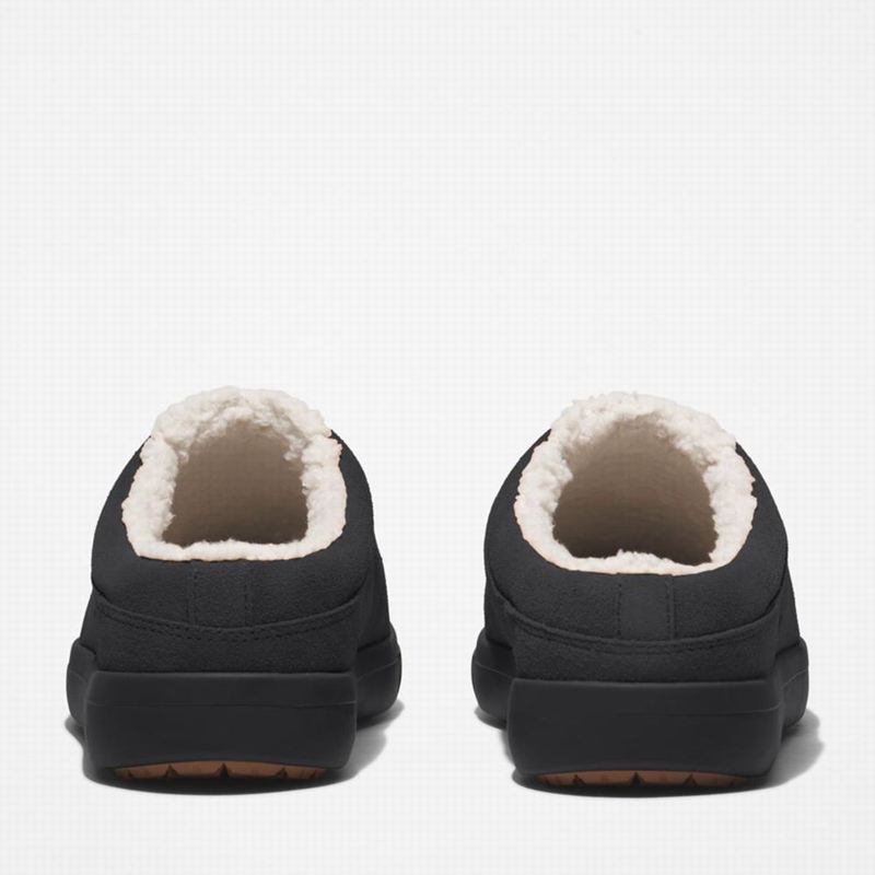 Timberland Ashwood Park Koža Papuče Crne | 53777880