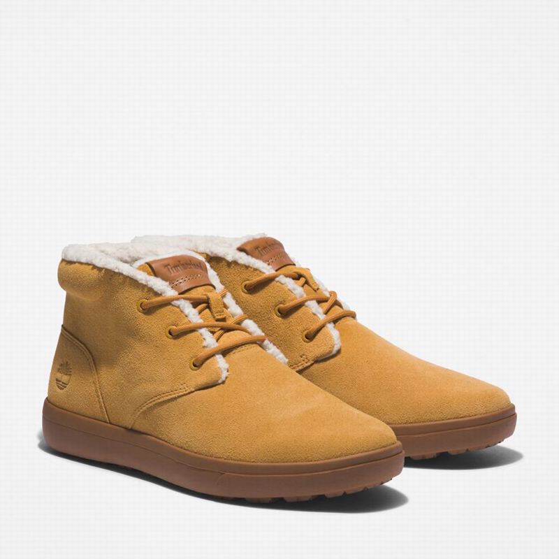 Timberland Ashwood Park Warm-Lined Chukka Čizme Smeđe | 25882519