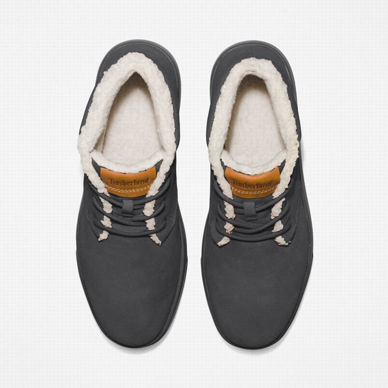 Timberland Ashwood Park Warm-Lined Chukka Čizme Crne | 44640083