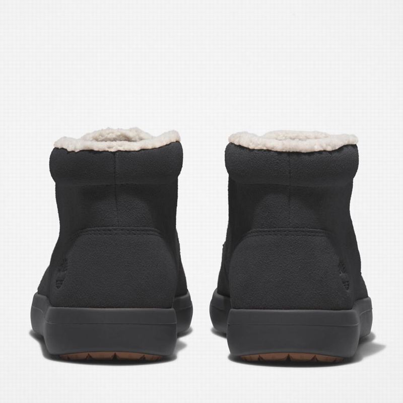 Timberland Ashwood Park Warm-Lined Chukka Čizme Crne | 44640083