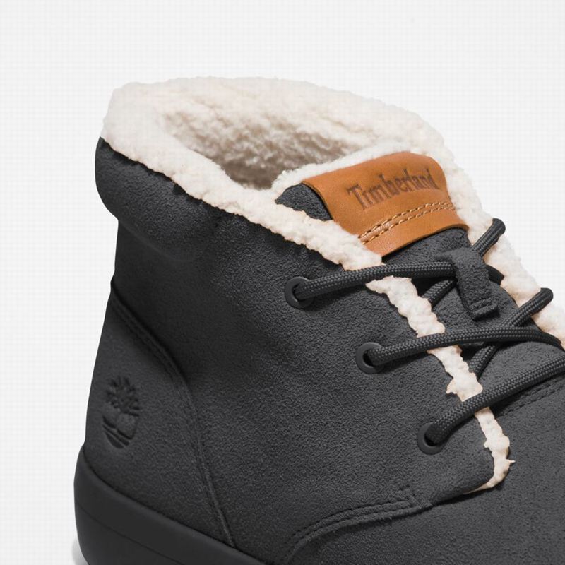 Timberland Ashwood Park Warm-Lined Chukka Čizme Crne | 44640083