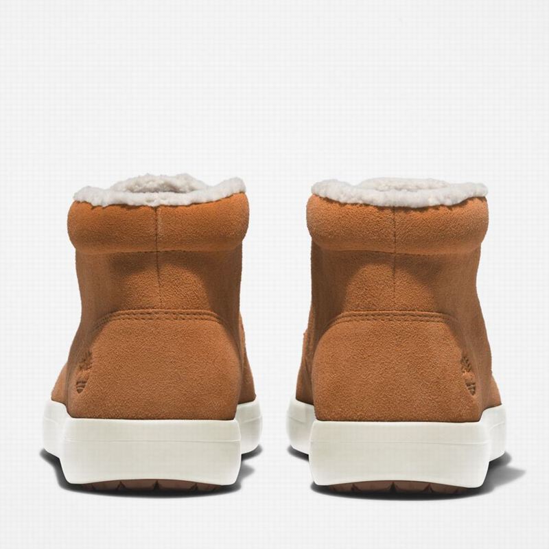 Timberland Ashwood Park Warm-Lined Chukka Čizme Smeđe | 92182339