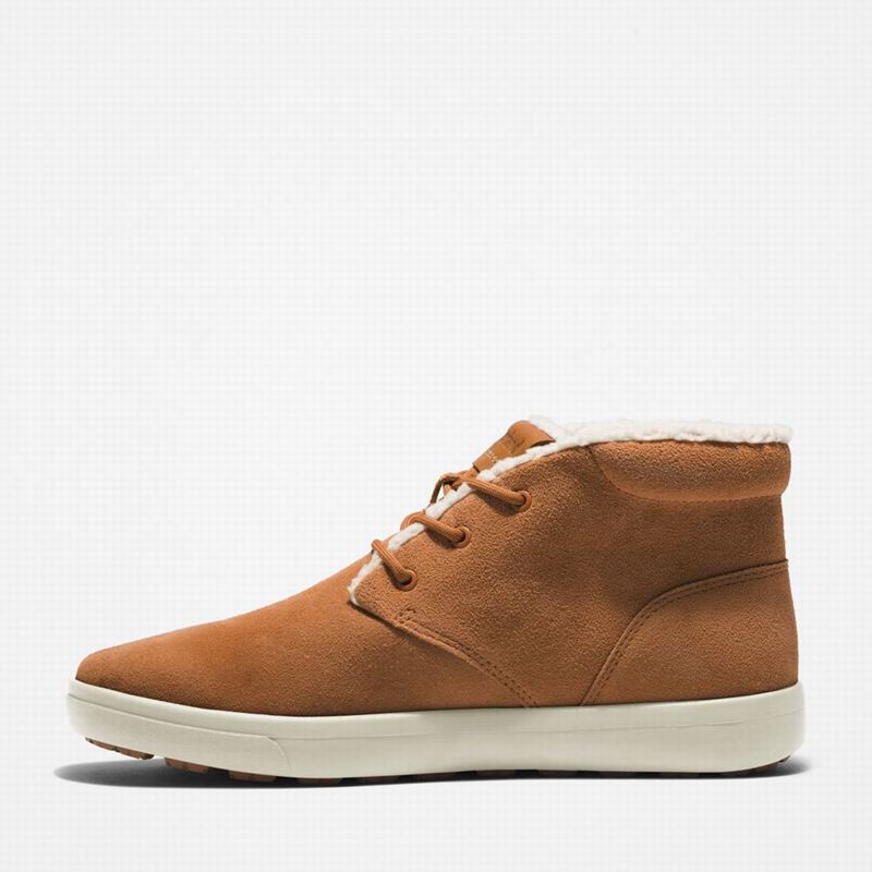Timberland Ashwood Park Warm-Lined Chukka Čizme Smeđe | 92182339