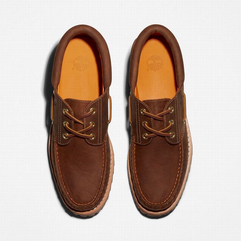 Timberland Authentic 3-Eye Cipele Za Čamce Smeđe | 15594475