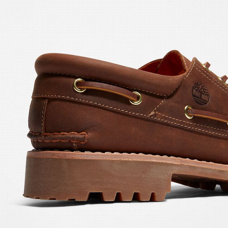 Timberland Authentic 3-Eye Cipele Za Čamce Smeđe | 15594475