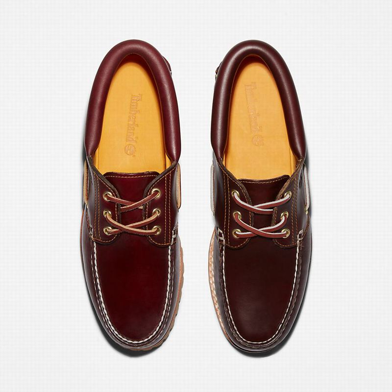 Timberland Authentic 3-Eye Cipele Za Čamce Bordo | 62919436